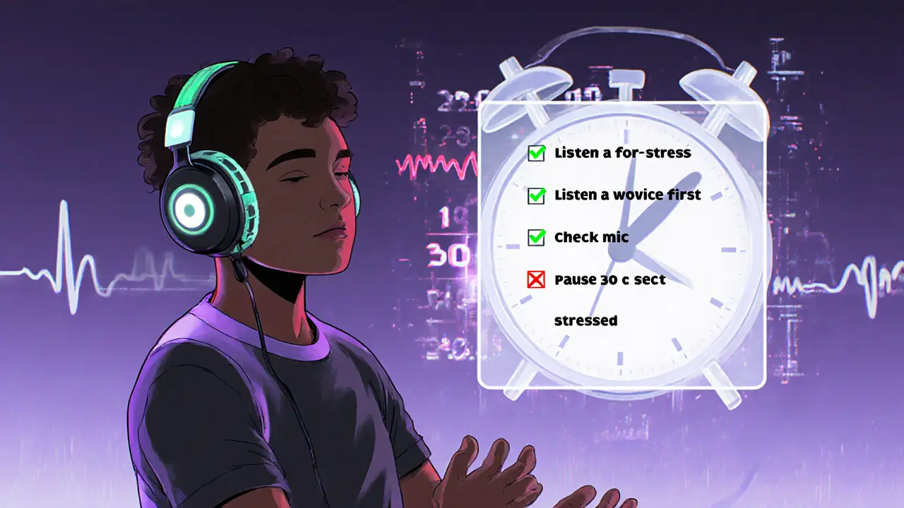 Биометрические датчики на запястье и в наушниках показывают уровень стресса игрока.