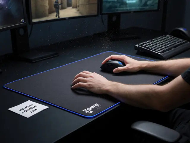 Игровые коврики для мыши в киберспорте: как выбрать размер, материал и поверхность
