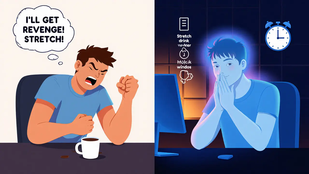 Сравнение геймера в ярости и в состоянии спокойствия с техниками восстановления контроля.