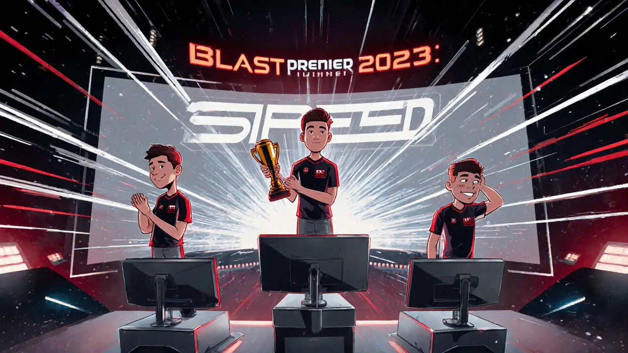 Три киберспортсмена на пьедестале: победитель с 1080p монитором, проигравший с 1440p, и третий с оптимальным 1440×1080.