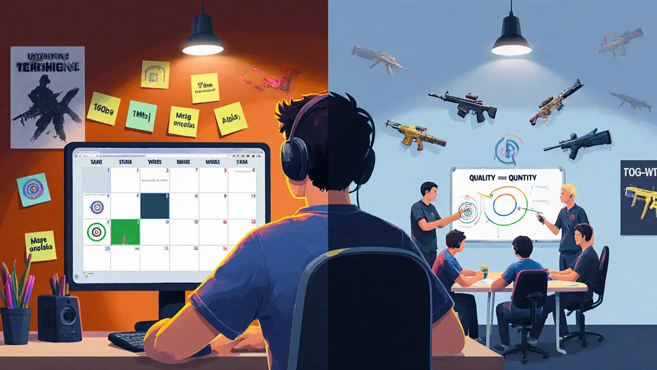 Как распределить время между индивидуальными и командными тренировками в киберспорте