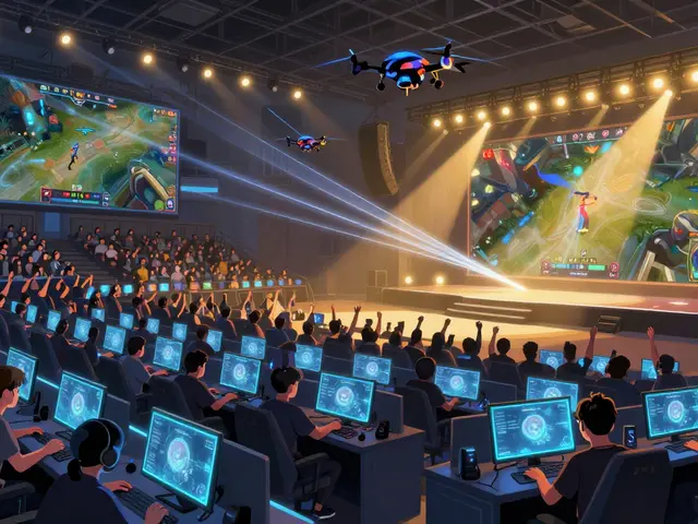 Как работают оффлайн-арены киберспорта: логистика, сцена и зрители
