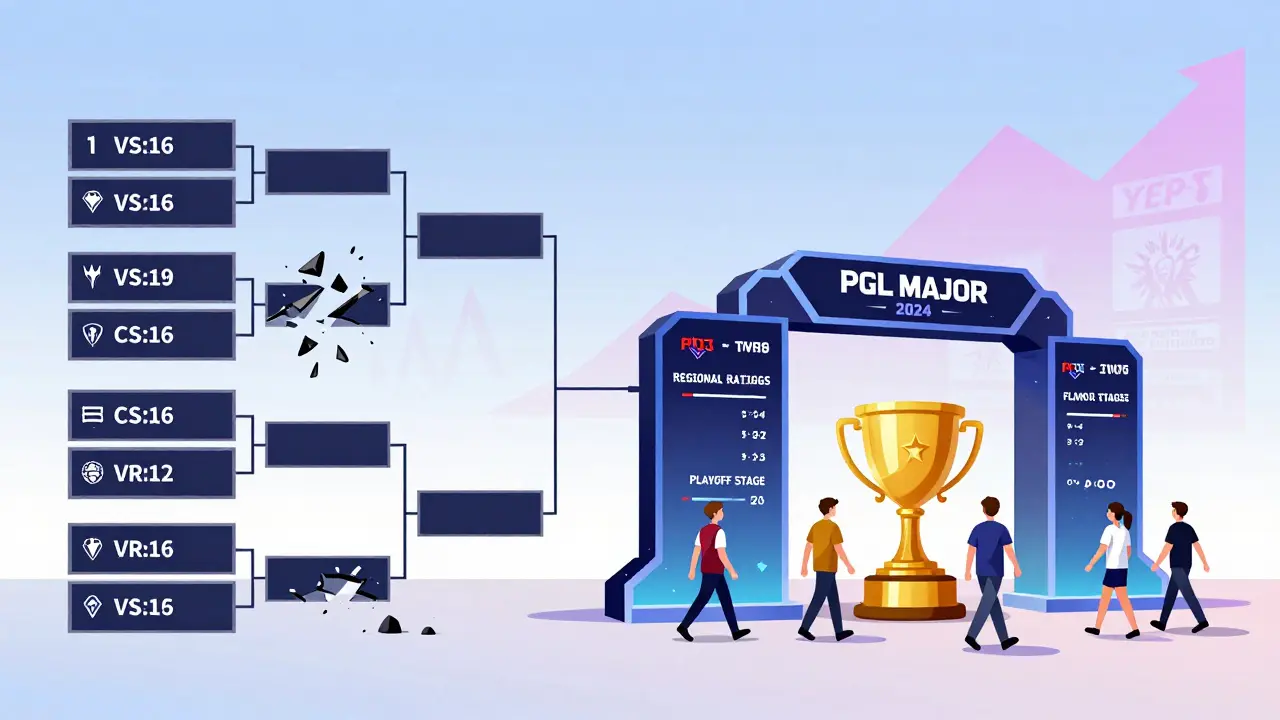 Старая система турнира разрушается, на её месте — новая структура PGL Major 2024 с глобальными командами