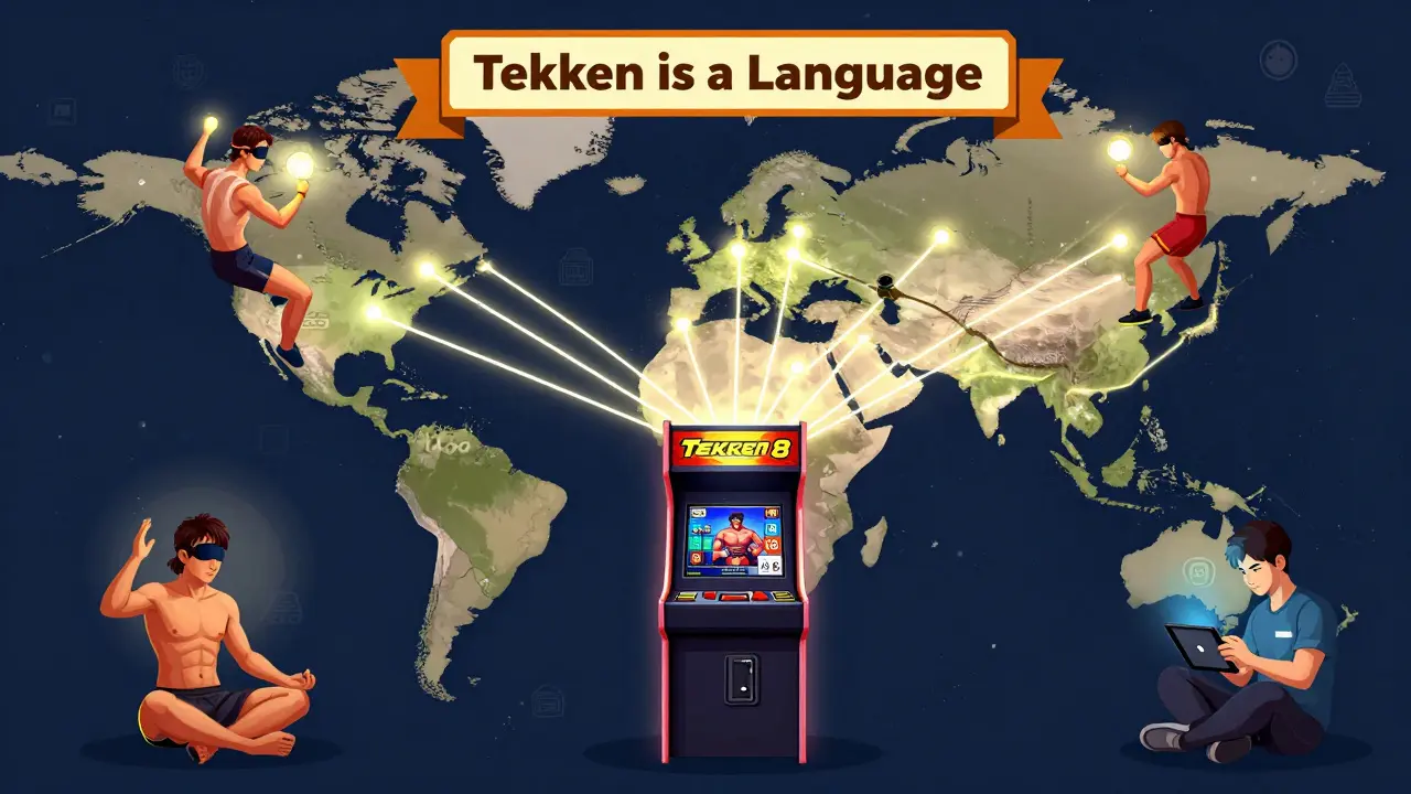 Глобальные игроки в Tekken: Япония, Россия, США — тренировка и адаптация.