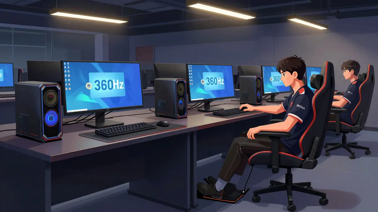 Профессиональная киберспортивная установка с эргономичным рабочим местом