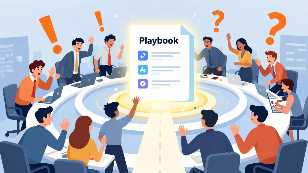 Плейбуки и карты стратегий: как создать эффективную базу знаний для команды