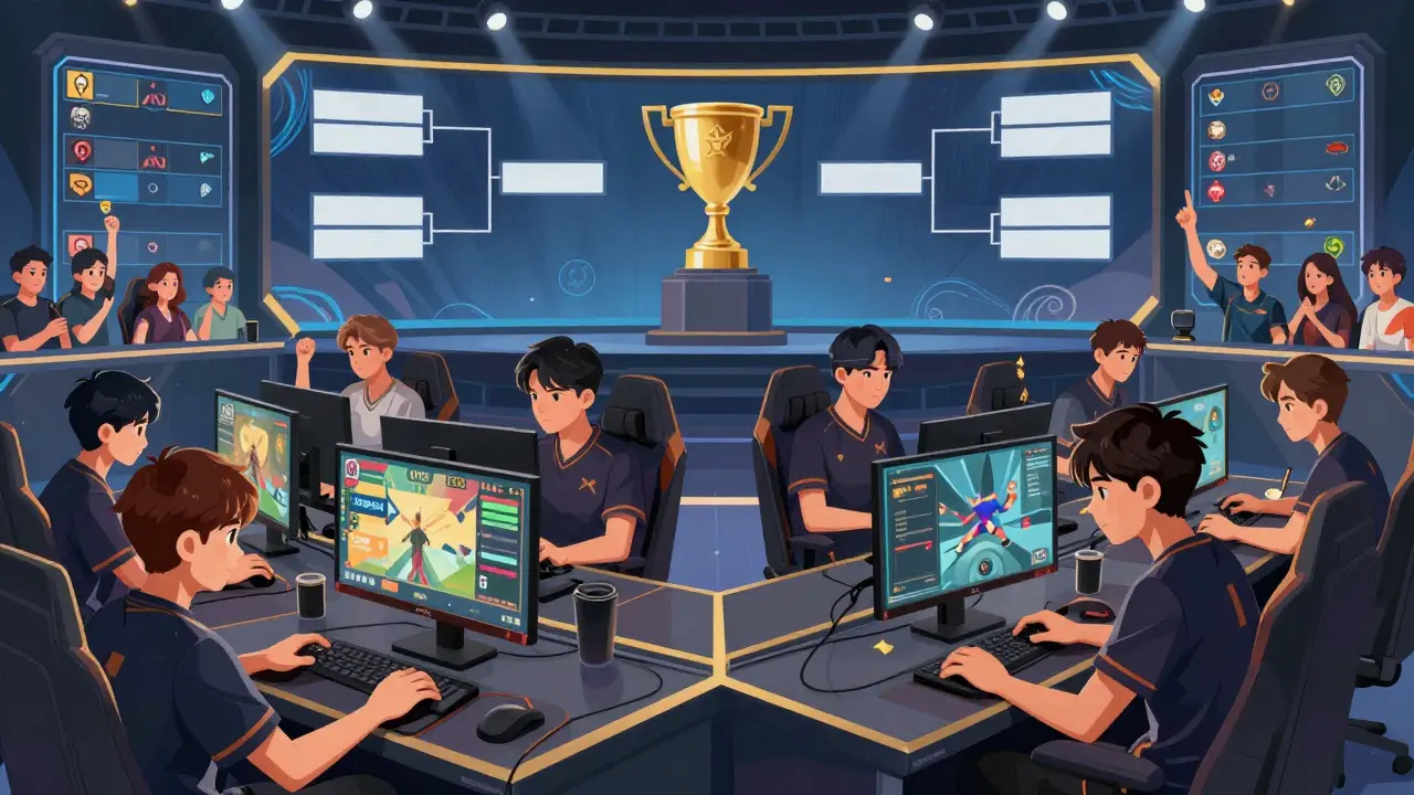 Профессиональный киберспортивный турнир по файтинг-играм