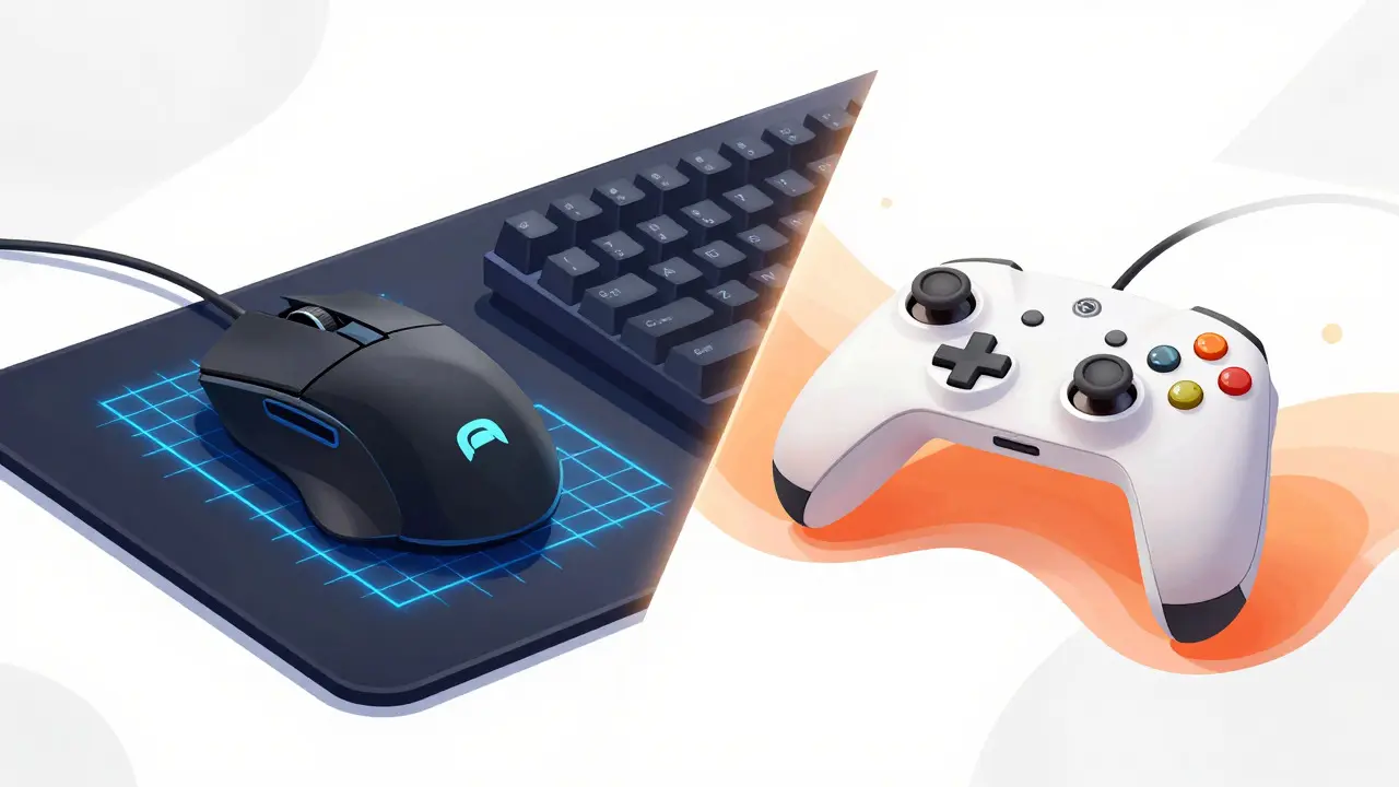 Контроллер против клавиатуры и мыши: что выбрать для киберспорта в 2026 году